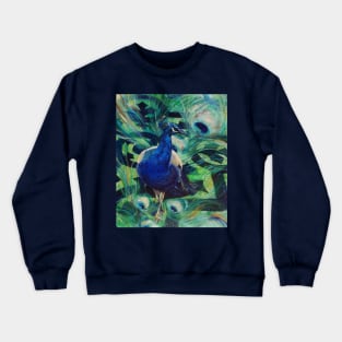 Portuguese Peacock Crewneck Sweatshirt